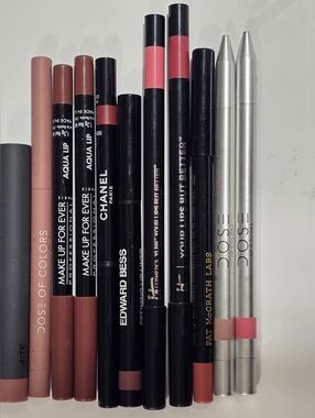Lot 11 Lip Liner Crayon Make Up For Ever Chanel Dose Of Colors Pat McGrath YLBB
